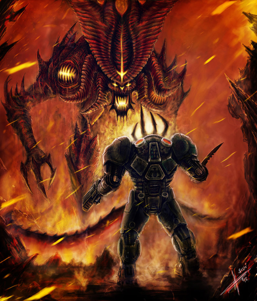 jim_and_diablo_faceoff_by_hrvojesilic-d8vv4i4